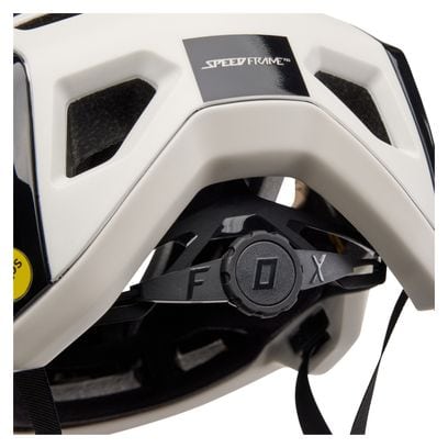 Fox Speedframe Pro Blocked Helm Weiß