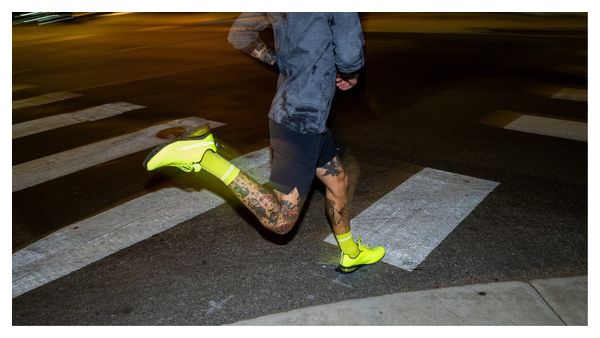 Chaussettes Stance Reflector Light Crew Jaune