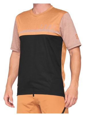Jersey 100% Airmatic Caramelo / Negro