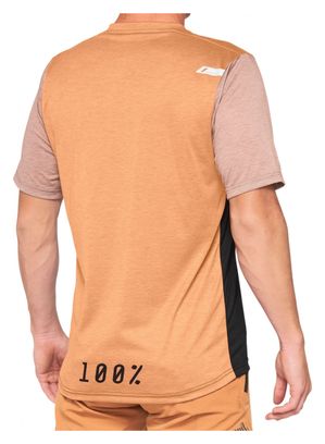 Jersey 100% Airmatic Caramelo / Negro