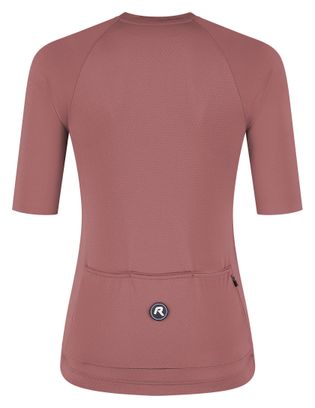 Maillot Manches Courtes Vélo Rogelli Essential II Rose Femme