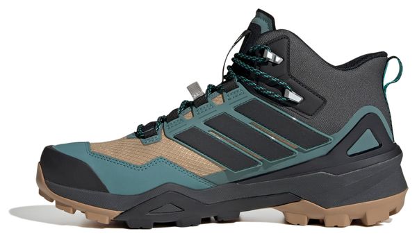 Adidas Terrex Skychaser Mid GTX Marrone/Verde/Nero Scarpe da trekking da uomo