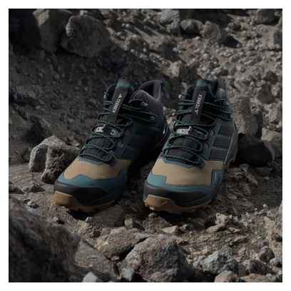 Adidas Terrex Skychaser Mid GTX Marrone/Verde/Nero Scarpe da trekking da uomo