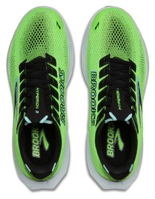 Brooks Hyperion 3 Running Shoes, Green/White, Men's