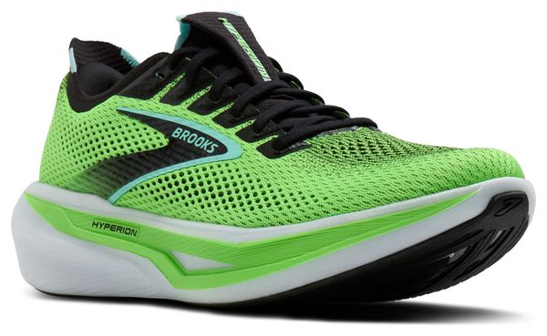 Brooks Hyperion 3 Running Shoes, Green/White, Men's