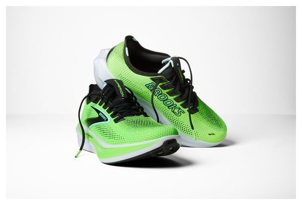 Brooks Hyperion 3 Running Shoes, Green/White, Men's