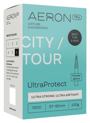 Versterkte binnenband Aeron TPU City/Tour UltraProtect SV42 700 mm Presta 42 mm