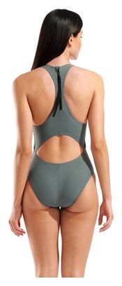 Bañador Arena Merydian verde para mujer