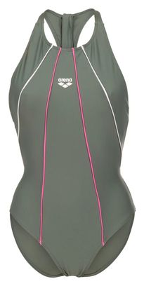 Bañador Arena Merydian verde para mujer