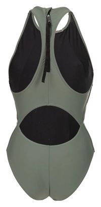 Bañador Arena Merydian verde para mujer