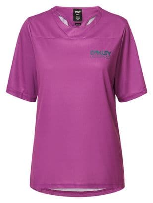 Oakley Factory Pilot Lite Women's Short Sleeve Jersey Purple