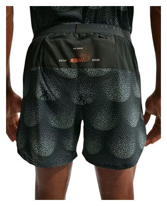 Pantalones cortos Nike Stride Distant Dreams verdes para hombre
