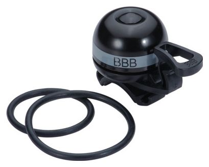 Timbre BBB EasyFit Deluxe Negro/Gris
