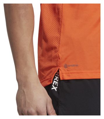 Maillot manches courtes adidas Terrex Agravic Orange