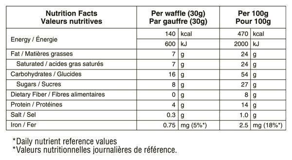 Näak Ultra Energy Waffle Salted Caramel 30g