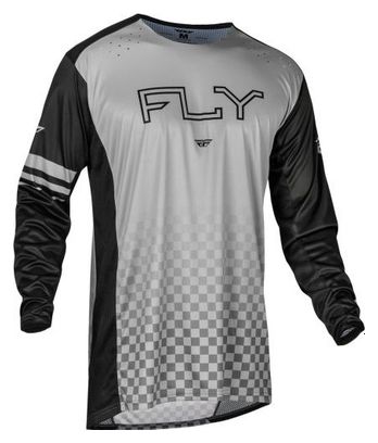 Maillot Manches Longues Fly Racing Rayce Gris / Noir