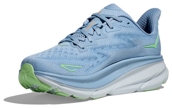 Hoka One One Clifton 9 Blue Orange Uomo