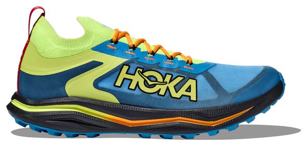 Hoka One One Zinal 2 Blue Green Men's Trail Shoes