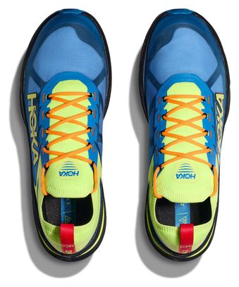 Hoka One One Zinal 2 Blue Green Men's Trail Shoes