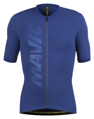 Mavic Aksium Short Sleeve Jersey Blue
