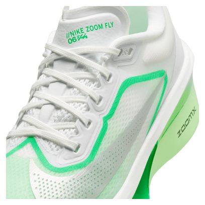Chaussures Running Nike Zoom Fly 6 Blanc/Vert Femme