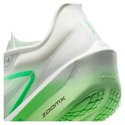 Chaussures Running Nike Zoom Fly 6 Blanc/Vert Femme