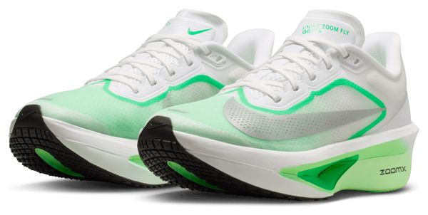 Chaussures Running Nike Zoom Fly 6 Blanc/Vert Femme