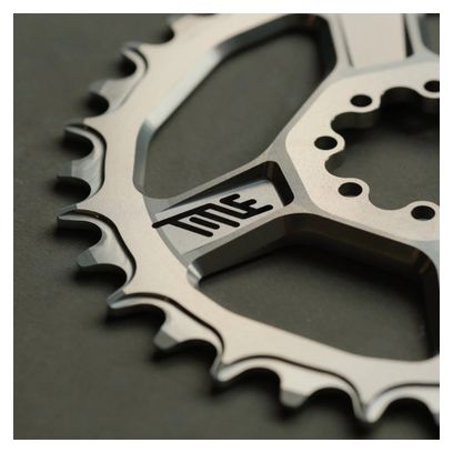 CR1 Direct Mount Chainring, 8-Screw, Chrome