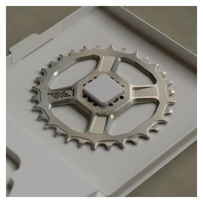 CR1 Direct Mount Chainring, 8-Screw, Chrome