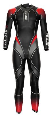 Tuta in neoprene Huub Aegis X 3.5 Nera / Rossa