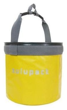 Seau souple et pliable 15L jaune Zulupack