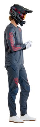 Maillot Manches Longues Troy Lee Designs Sprint Bleu/Rouge