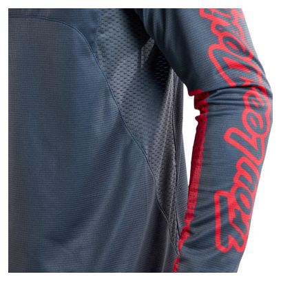 Maillot Manches Longues Troy Lee Designs Sprint Bleu/Rouge