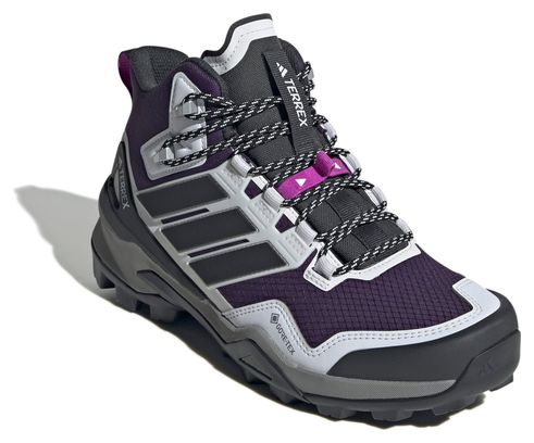 Botas de montaña adidas Terrex Skychaser Mid GTX, Violeta/Gris, Mujer