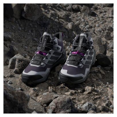 Botas de montaña adidas Terrex Skychaser Mid GTX, Violeta/Gris, Mujer
