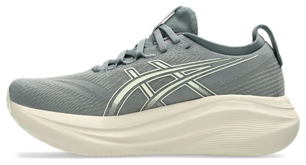 Asics Gel-Nimbus 27 hardloopschoenen groen/beige dames