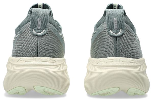 Asics Gel-Nimbus 27 hardloopschoenen groen/beige dames