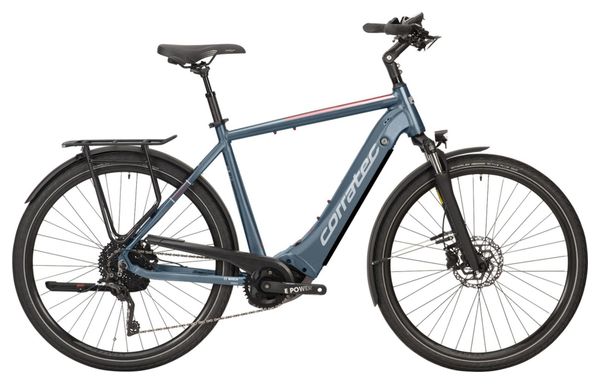 Corratec E-Power Trekking P6 LTD City Bike Gent Shimano Deore 10V 625 Wh 28'' Azul / Gris 2022