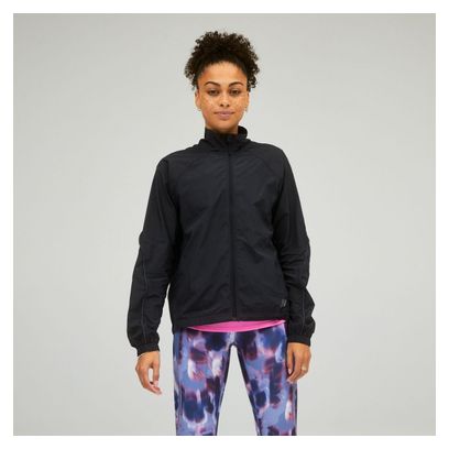 Veste imperméable pliable femme New Balance Impact Run