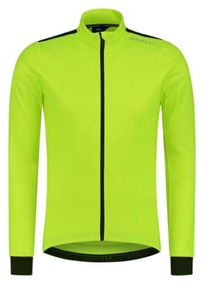 Maillot Manches Longues Velo Rogelli Core Homme Jaune