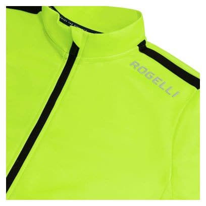 Maillot Manches Longues Velo Rogelli Core Homme Jaune