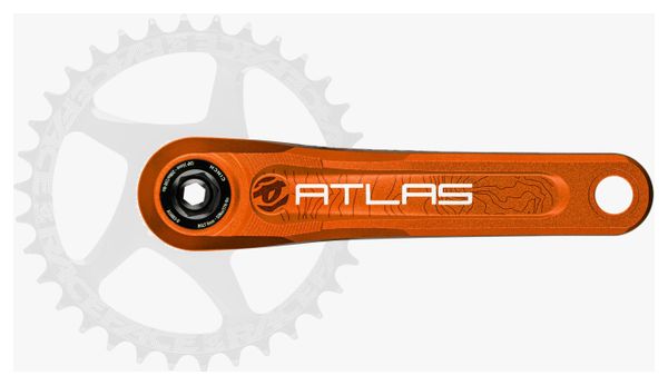 Race Face Atlas Cinch Direct-Mount Cranks 83mm Orange (Without Case)