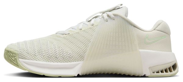 Chaussures de Cross Training Femme Nike Metcon 9 Premium Blanc Or