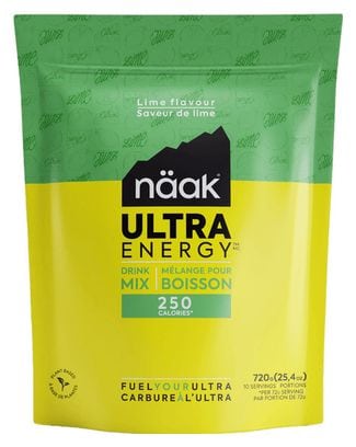 Energy Drink Näak Ultra Energy Limette 720g