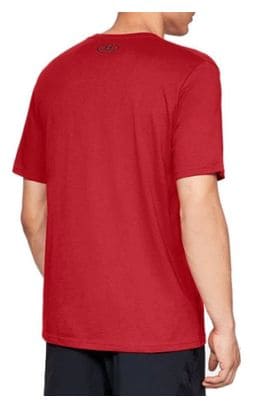 Under Armour Big Logo SS Tee 1329583-600  Homme  Rouge  t-shirts