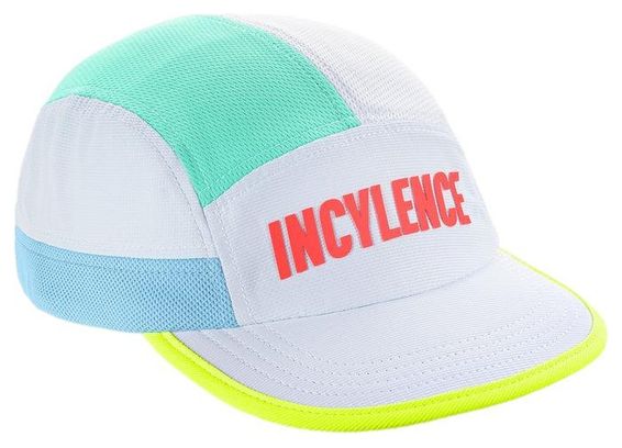 Incylence Running Cap Signature White Blue Fluo
