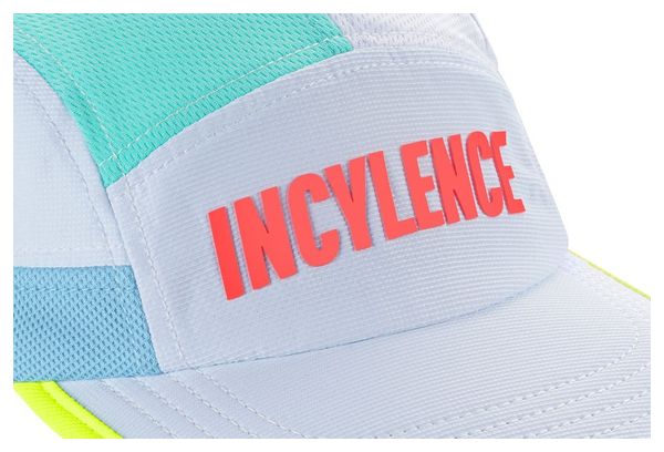 Incylence Running Cap Signature White Blue Fluo