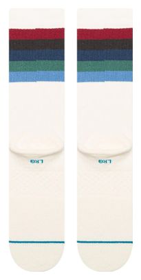 Stance Maliboo Crew Socks - Beige/Multicolor