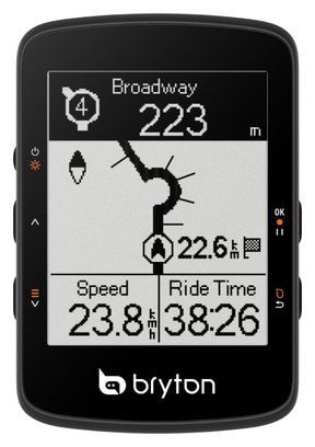 Compteur GPS Bryton Rider 460 D + Capteur cadence/Fréquence cardiaque