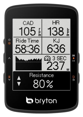 Compteur GPS Bryton Rider 460 D + Capteur cadence/Fréquence cardiaque